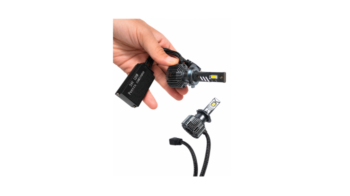 Set 2 Becuri LED H7 24V CANBUS, 120W, 12000 LM, Camion [4]