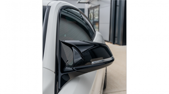 Set 2 Capace Oglinzi Tip M Negru lucios pentru BMW F10 Facelift [2]