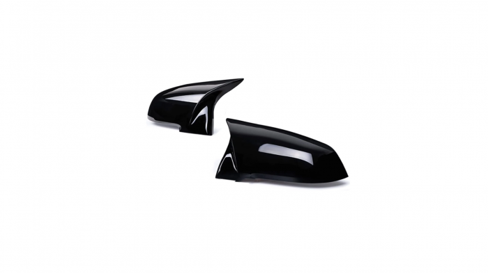 Set 2 Capace Oglinzi Tip M Negru lucios pentru BMW F10 Facelift [1]