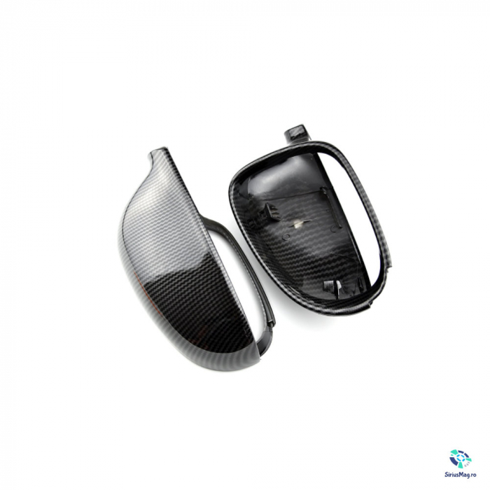 Set 2 Carcase Oglinzi Tip Carbon pentru Volkswagen Golf 5 [2]