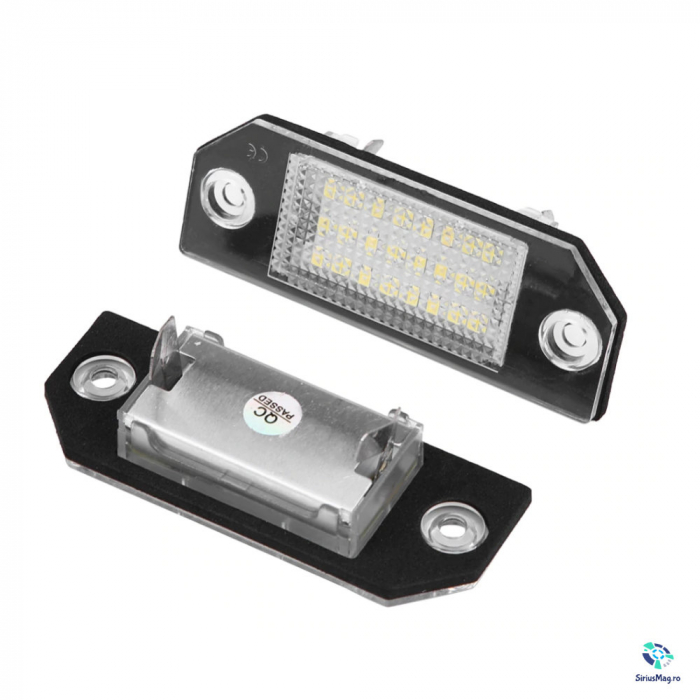 Set 2 Lampi Iluminare numar inmatriculare LED pentru Ford Focus 2 [2]