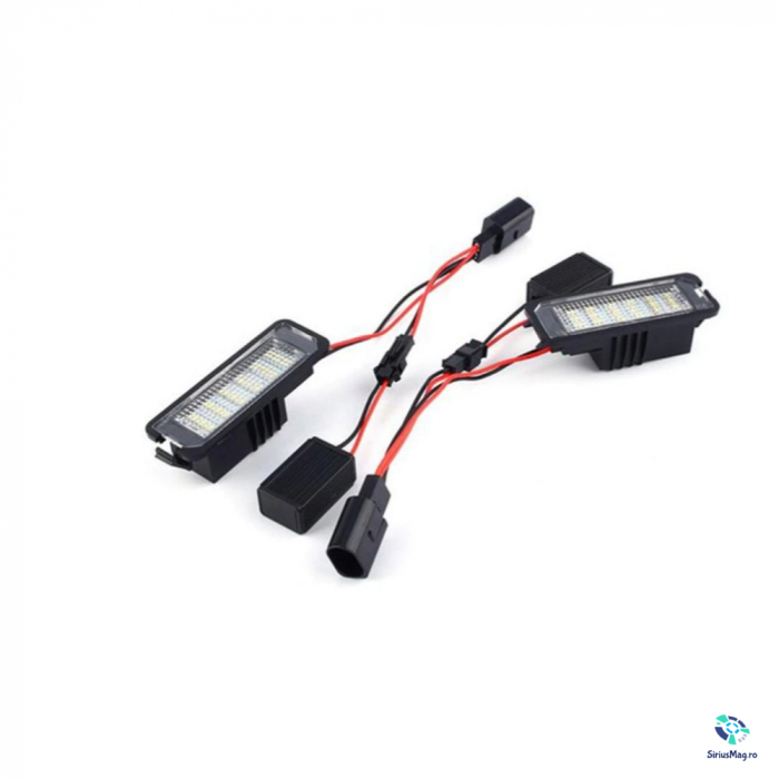 Set 2 Lampi Iluminare Numar Inmatriculare Led pentru Volkswagen Golf [2]