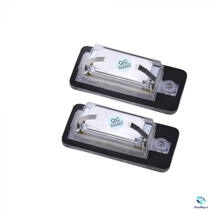 Set 2 Lampi Iluminare Numar LED pentru Audi A3 A4 A6 A8 Q7 [2]