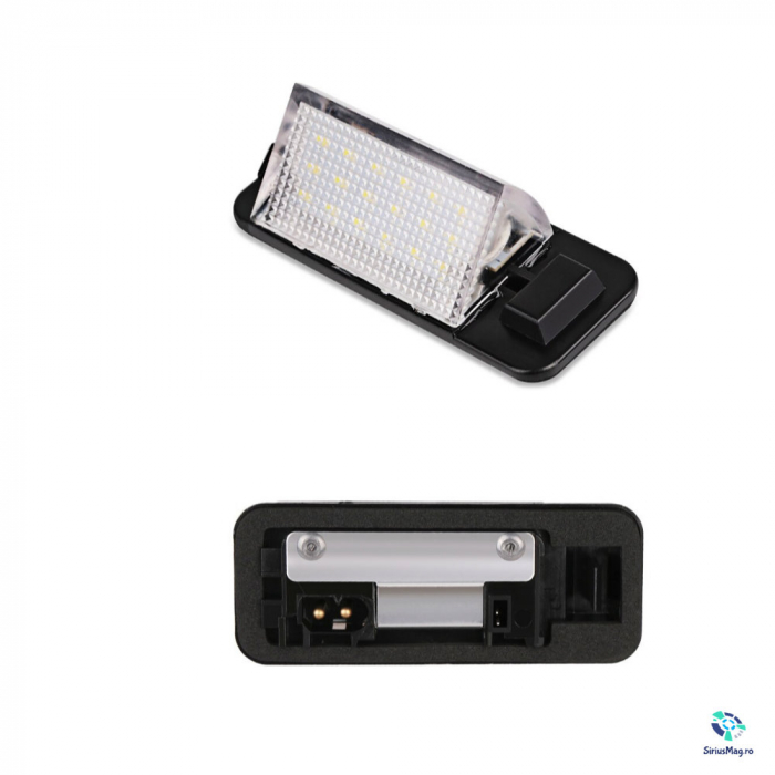 Set 2 Lampi Iluminare Numar LED pentru BMW E36 [2]