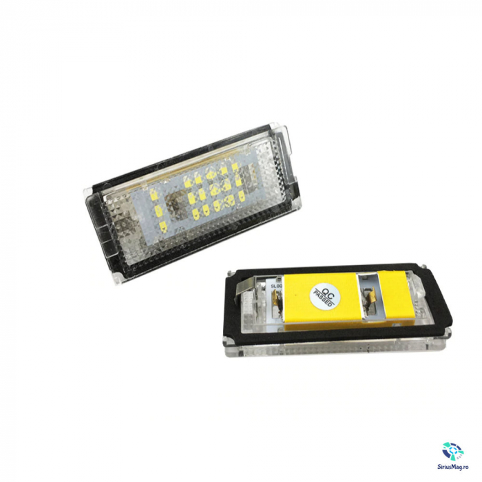 Set 2 Lampi Iluminare Numar Led pentru BMW E46 [2]