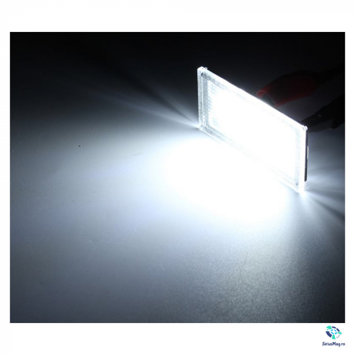 Set 2 Lampi Iluminare Numar LED pentru BMW E65 E66 [3]