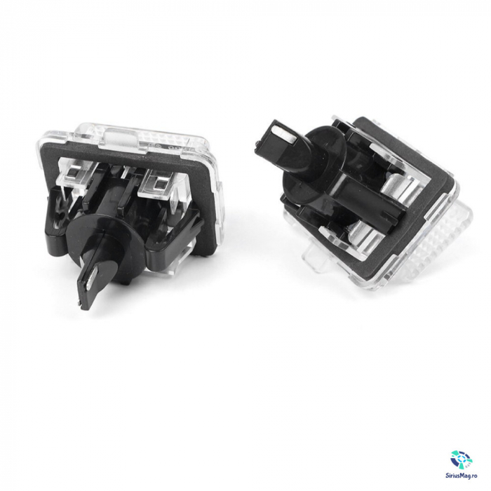 Set 2 Lampi Iluminare Numar LED pentru Mercedes W204 W221 [4]