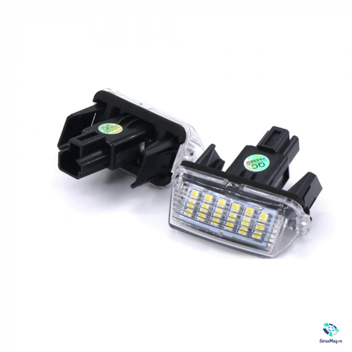 Set 2 Lampi Iluminare numar LED pentru Toyota [2]
