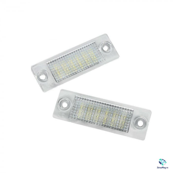 Set 2 Lampi Iluminare numar Led pentru Volkswagen Passat Skoda Superb [3]