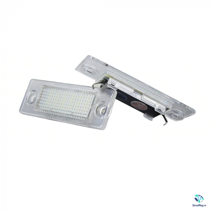 Set 2 Lampi Iluminare numar Led pentru Volkswagen Passat Skoda Superb [2]