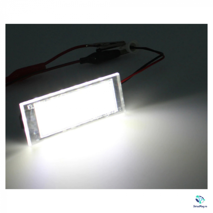 Set 2 Lampi Iluminare numar pentru LED Renault Megane [4]