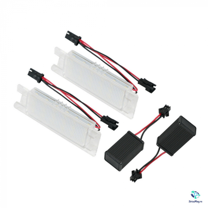 Set 2 Lampi LED Iluminare Numar Inmatriculare pentru Alfa Romeo [3]