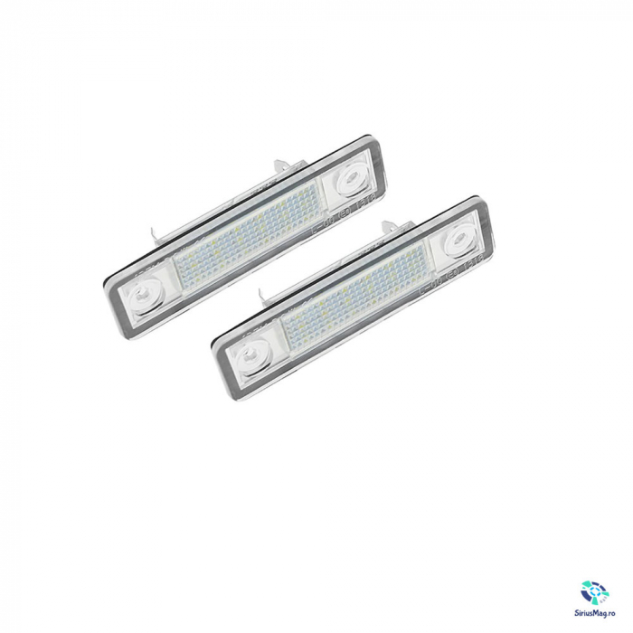 Set 2 Lampi LED Iluminare Numar Inmatriculare pentru Opel Astra G [3]