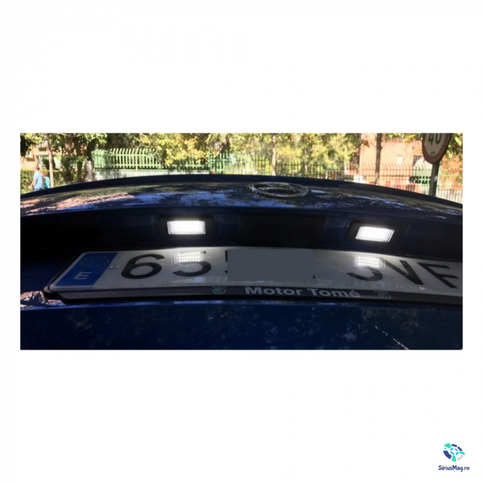 Set 2 Lampi LED Iluminare Numar pentru Skoda Octavia & Superb [3]