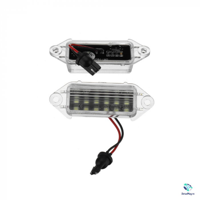 Set 2 Lampi Led Numar Inmatriculare pentru Mitsubishi Lancer [2]