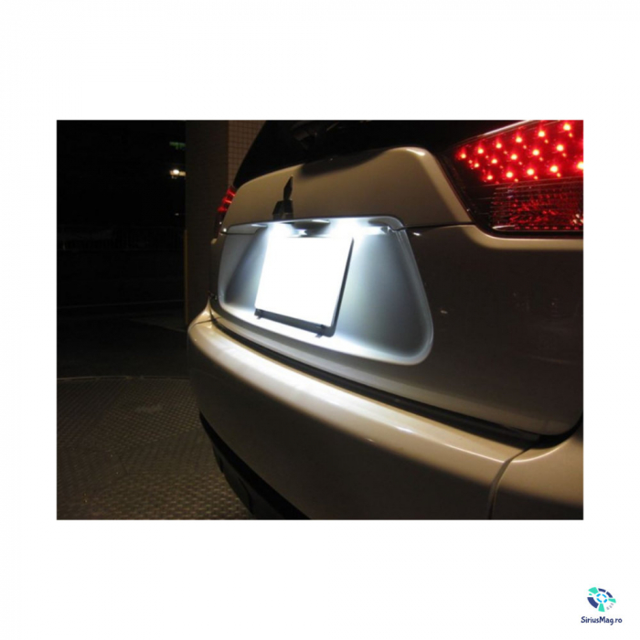 Set 2 Lampi Led Numar Inmatriculare pentru Mitsubishi Lancer [3]