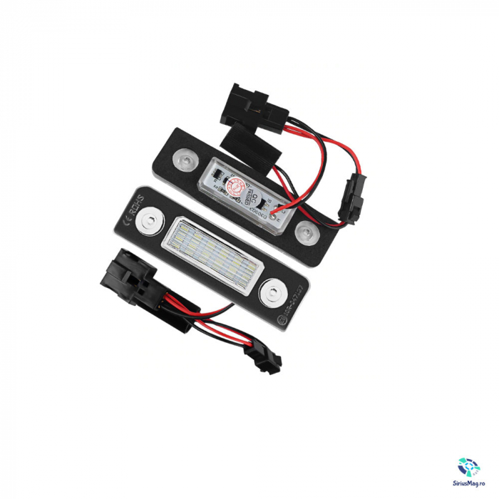 Set 2 Lampi LED numar inmatriculare pentru Skoda Octavia 2 [2]