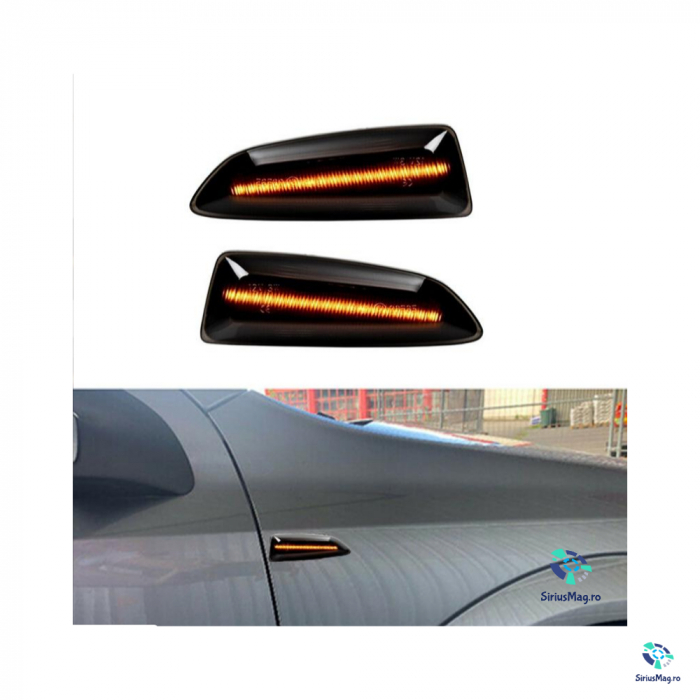 Set 2 Lampi Led Semnalizare pentru Opel Astra J [4]