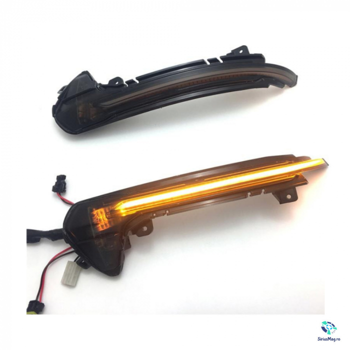 Set 2 Lampi Semnalizare LED Dinamice pentru Audi A6 C7 [4]
