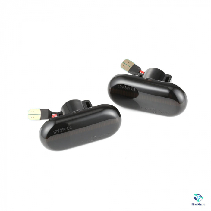 Set 2 Lampi Semnalizare LED Dinamice pentru Dacia Renault Nissan Opel Smart [2]