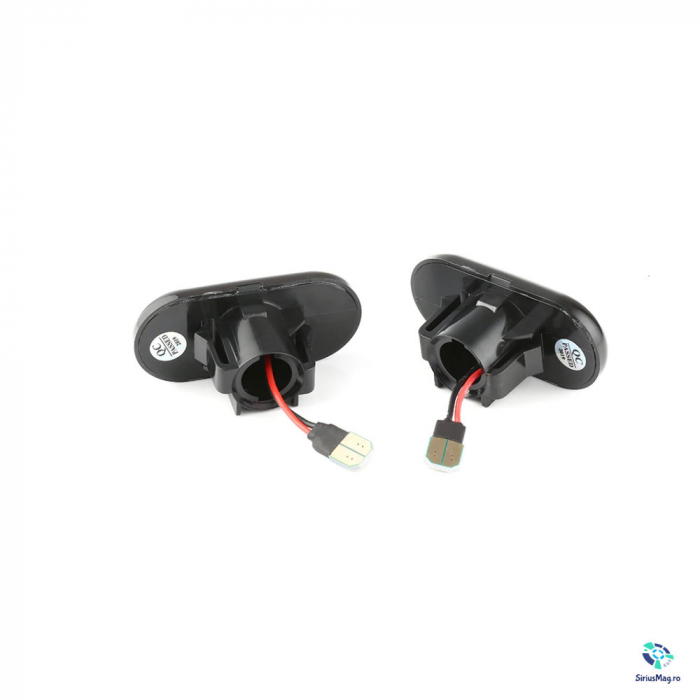 Set 2 Lampi Semnalizare LED Dinamice pentru Dacia Renault Nissan Opel Smart [3]