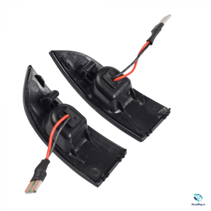 Set 2 Lampi Semnalizare LED Dinamice pentru Renault Megane MK3 [3]