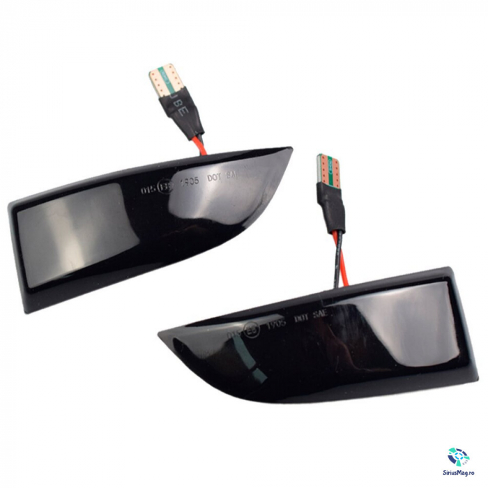 Set 2 Lampi Semnalizare LED Dinamice pentru Renault Megane MK3 [2]