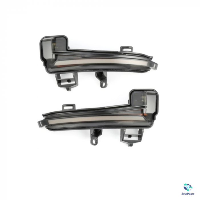 Set 2 Lampi Semnalizare LED Dinamice pentru Skoda Superb 3 [4]