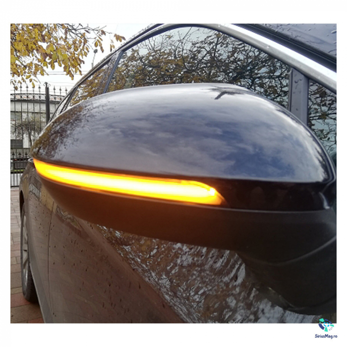 Set 2 Lampi Semnalizare LED Dinamice pentru VW Passat B8 [6]