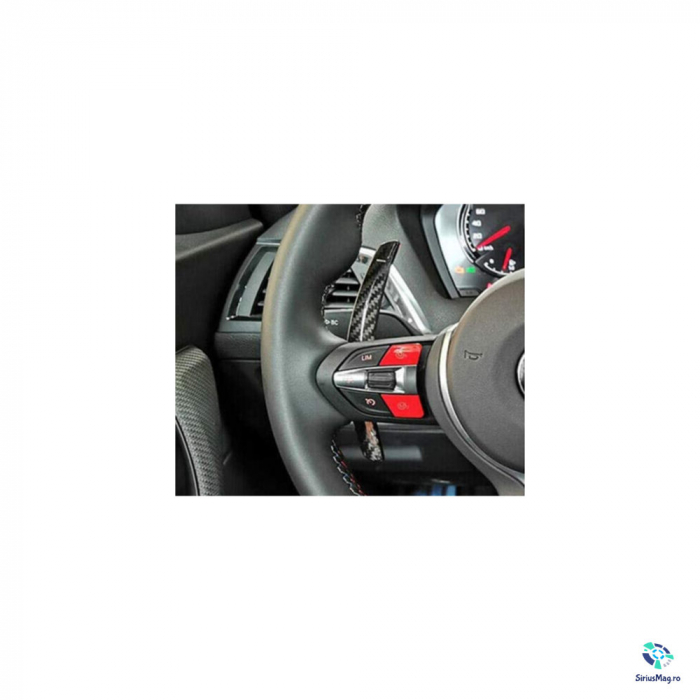 Set 2 Padele Volan Carbon pentru BMW [3]