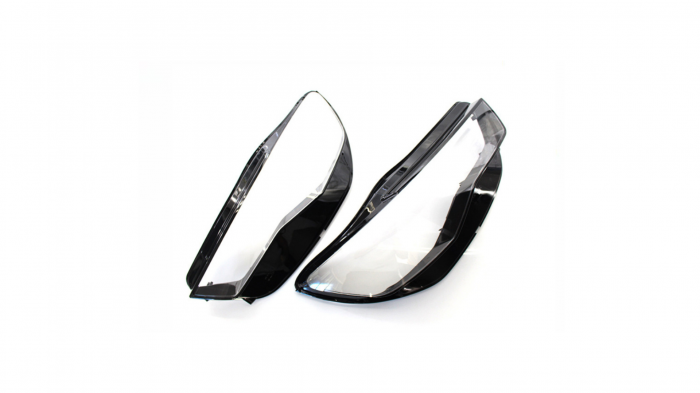 Set 2 sticle faruri pentru Audi A6 C7 facelift [2]