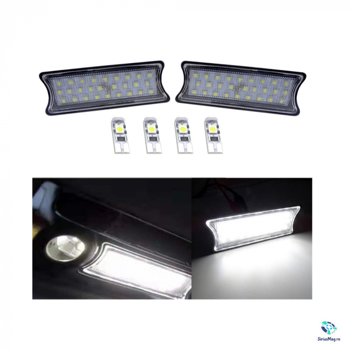 Set 6 Lumini Interior Led Canbus pentru BMW E60 [5]