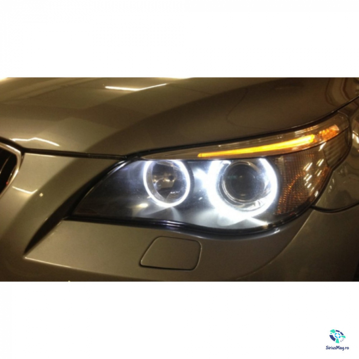Set Led Marker Angel Eyes pentru BMW E60 Facelift [5]