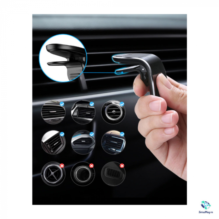 Suport Auto Magnetic pentru Telefon [3]