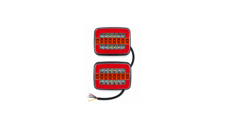Lampi Spate Camion si Remorca - Set 2 Lampi Spate LED 12V–36V, Camion, Remorca, Utilaje