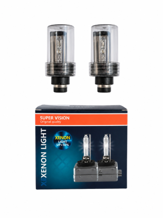 Xenon auto - Set 2 Becuri Xenon D2S SuperVision 35W, 6000K, 6400 Lumeni