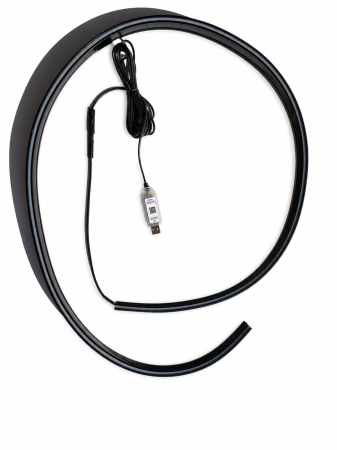 Banda LED parbriz RGB Symphony auto 150 cm, control prin aplicatie, USB [5]