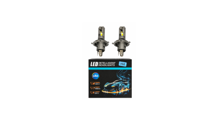 Becuri faza scurta/faza lunga - Set 2 Becuri LED H4,180W, 20000 LM,6000K,12V,280W,CANBUS