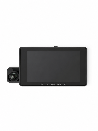 Camera bord auto tripla DVR XH-208 Full HD, 4”, fața + interior + spate, Ridesharing [2]