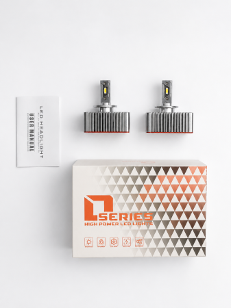 Set 2 Becuri LED Xenon D5S CANBUS 120W, 21.000 Lumeni, 6000K
