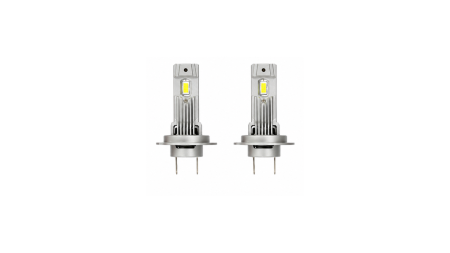 Set 2 becuri LED auto H7 Canbus C08, 20W, 21.000 lm, 6000K, cu ventilator [1]
