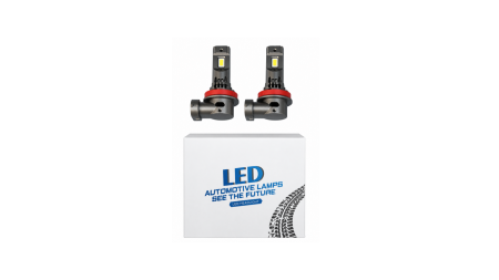 Set 2 Becuri LED H11 CANBUS 1:1, 180W, 20000 lm, 6000K, 12V [1]