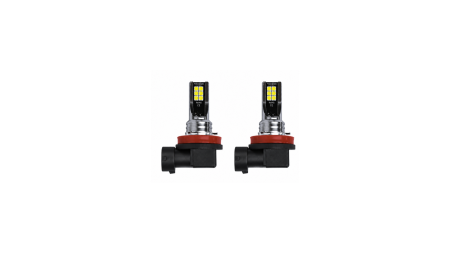 Set 2 Becuri LED H11 60W, 6800 Lumeni, 6000K, 12V [2]