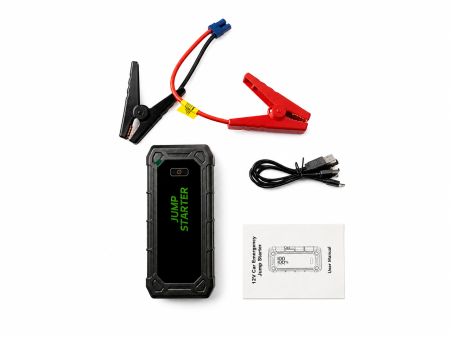 Redresor Jump Starter Auto LS60 12V, 1000A Peak, 18.000 mAh, Power Bank si Lanterna LED [1]