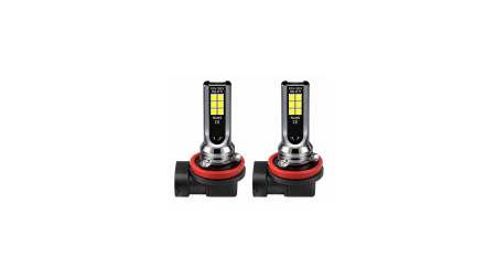 Becuri faza scurta/faza lunga auto/proiectoare - Set 2 Becuri LED H11 60W, 6800 Lumeni, 6000K, 12V