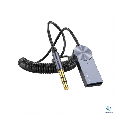 MAGAZIN - Adaptor Bluetooth Auxiliar Jack 3.5mm USB