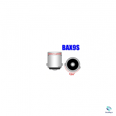 Bec Led BAX9S T4W H6W T11 Canbus 24 SMD [2]