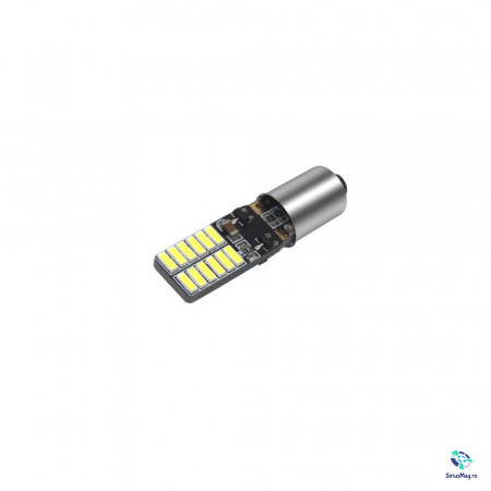 Tuning auto - Bec Led BAY9S T4W H6W T11 Canbus 24 SMD