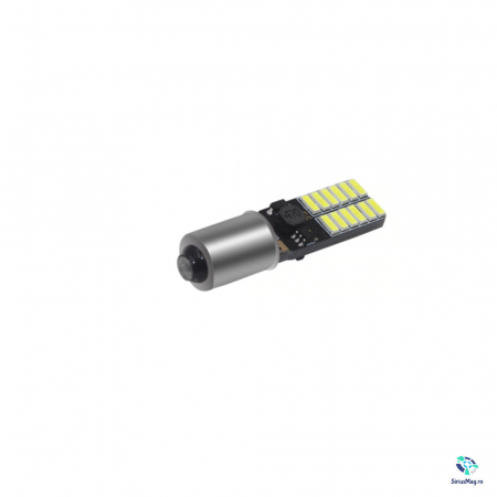 Bec Led BAY9S T4W H6W T11 Canbus 24 SMD [1]