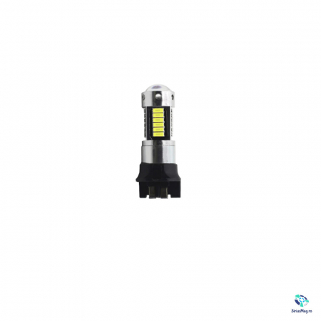 Bec Led Canbus PW24W PWY24W - Lumina portocalie [2]
